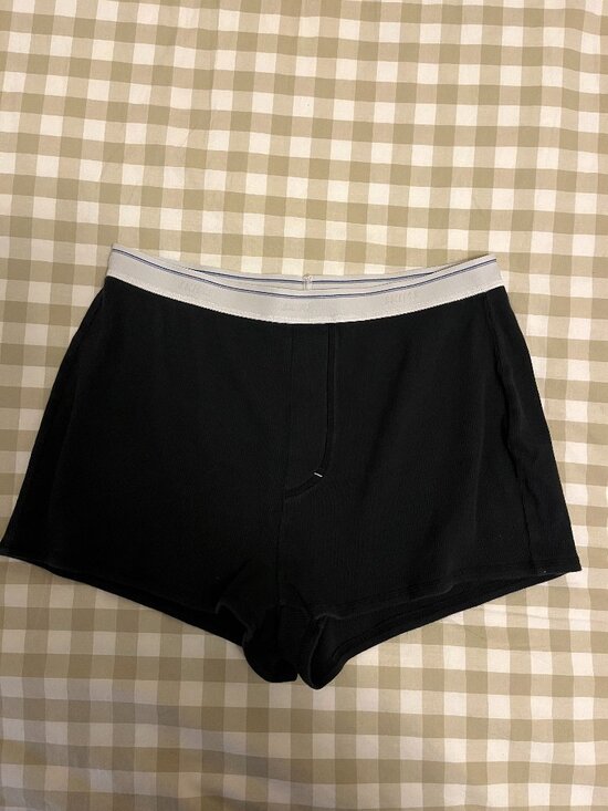 SKIMS Pants - Skims Cotton Rib Loose Boxer XS